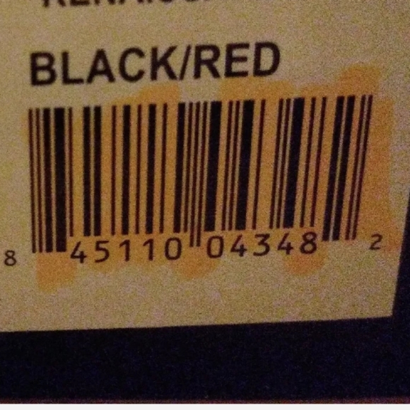 Rocawear Renaissance Designer Sneakers Black and Red Rare Sz. 10 Vintage DS New - Picture 13 of 13